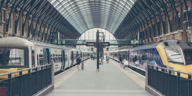 Train station platform